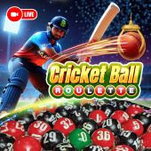 Cricket Ball Roulette tableplus1 live casino icon